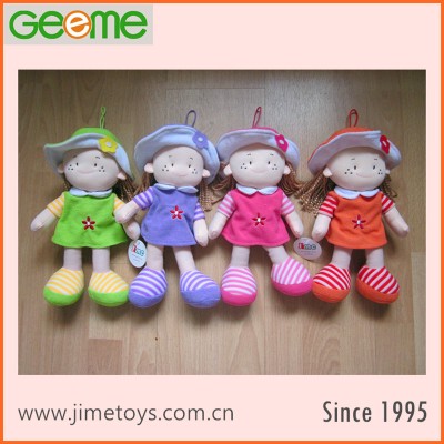 JM8851 Custom Soft Toy Doll with Hat