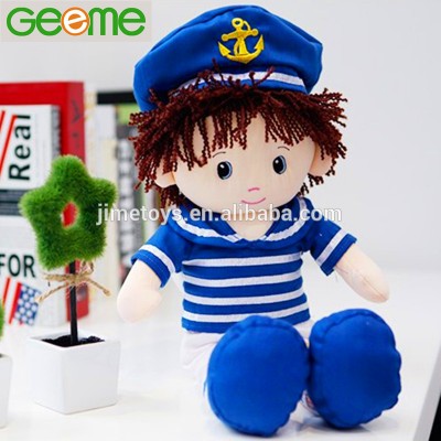 JM8971 Stuffed Cloth Navy Dolls with 4 Colors