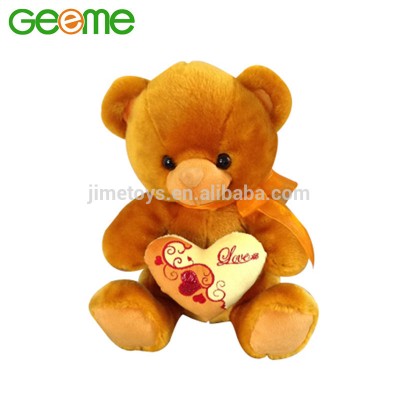 JM8819 Soft Teddy Bear with Heart with Wedding Gifts for Guests