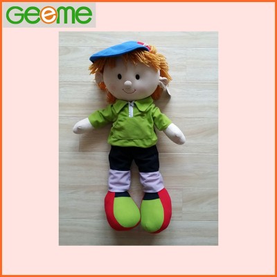 JM6066 Stuffed 60cm Nylon Fabric Doll for Boys