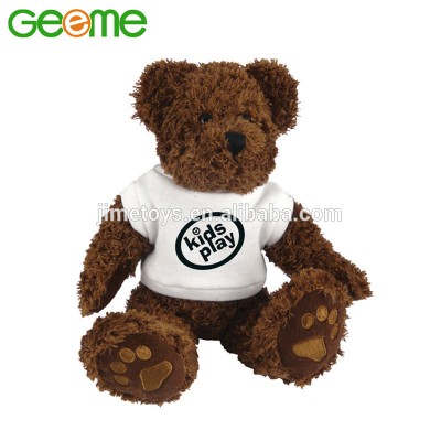 Stuffed Promo Teddy Bear with Custom T-Shirt