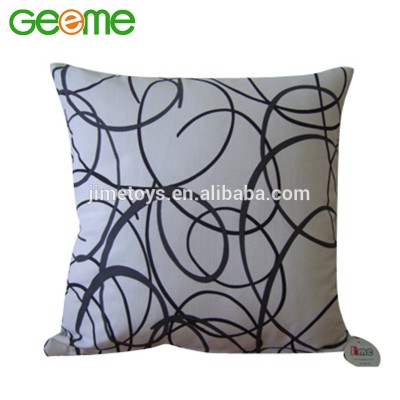 JM028-1 Printed Canvas Pillow Decorative at Home Sofa