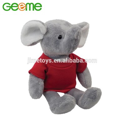 JM31011 Promotional Stuffed Elephant Toy with T-Shirt