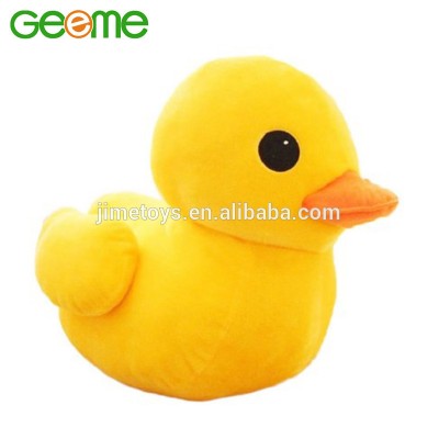 JM9098 Soft Cute 40cm Stuffed Yellow Plush Duck Toy Doll