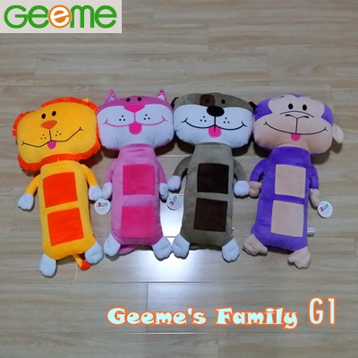 Geeme's Family G1 Plush Cartoon Seat Belt Buddy Pillows