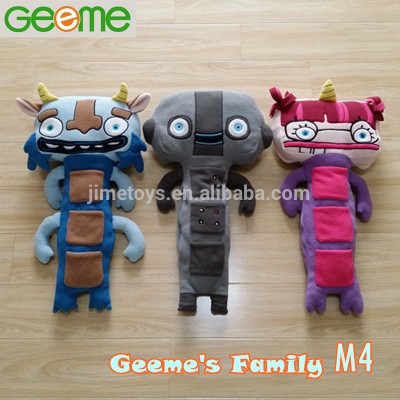 Geeme's Family M4 New Design Unicorn Plush Car Seatpets for Kids