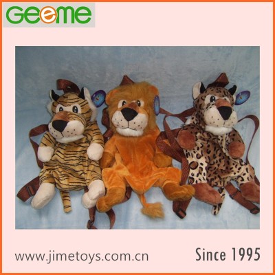 JM6815 Soft Plush Animal Backpack for Kids