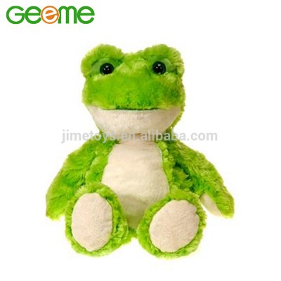 12" Promotional Plush Toy Frog with Custom T-Shirt