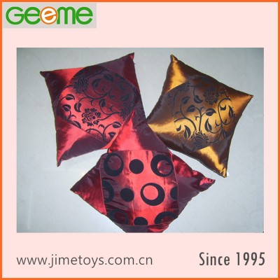 JM188 Polyester Taffeta Cushion with Flocking