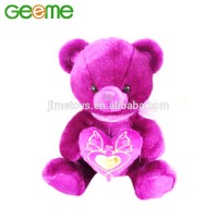 JM8817 Plush Teddy Bear with Heart with Wedding Decoration