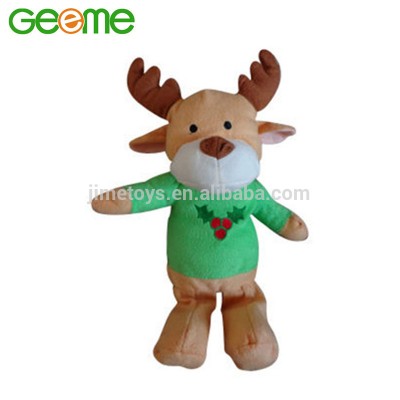 Plush Toy Moose for Christmas Promotion