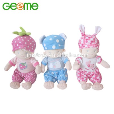 JM8717 Hot Selling Cute Soft Plush Doll with 3 Colors