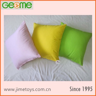 Vacuum Packed Dyed Plain 80% Cotton Canvas Pillow